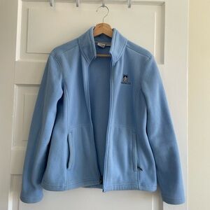 Light Blue Fleece Jacket